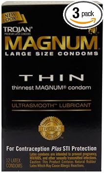 Trojan MAGNUM Thin Lubricated: 36-Pack of Condoms