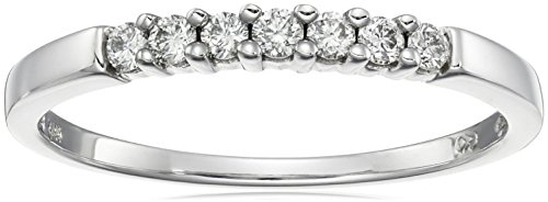 10k Gold Round 7-Stone Diamond Ring (1/4 cttw, H-I Color, I2-I3 Clarity)