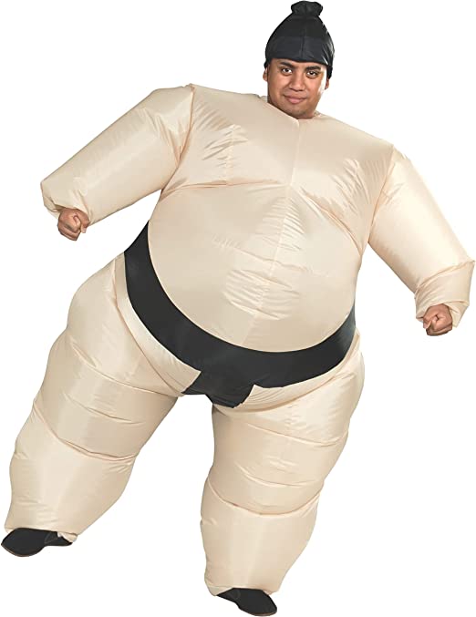 Rubie's Costume Inflatable Sumo Costume with Battery Operated Fan