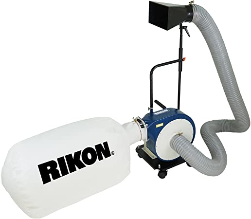 Rikon Portable Dust Collector with Wall Mount