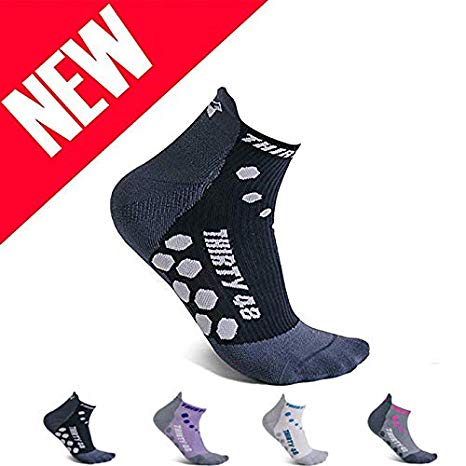 Thirty 48 Compression Low Cut Running Socks for Men and Women | 15-20mmHg Compression