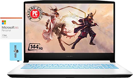 MSI Sword Gaming & Business Laptop (Intel i7-11800H 8-Core, 64GB RAM, 4TB PCIe SSD, RTX 3050 Ti, 15.6" Full HD (1920x1080), WiFi, Bluetooth, Win 10 Pro) with MS 365 Personal, Hub