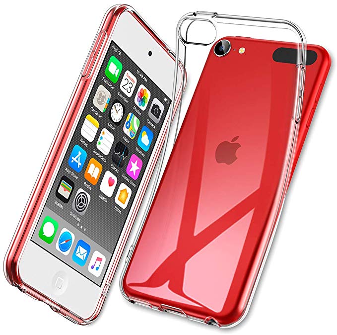 ESR Essential Zero Case for iPod Touch 7/iPod Touch 6, Slim Clear Soft TPU Case for iPod Touch 7th Gen/6th Gen, with Precise Cutouts & Raised Edges, Crystal Clear