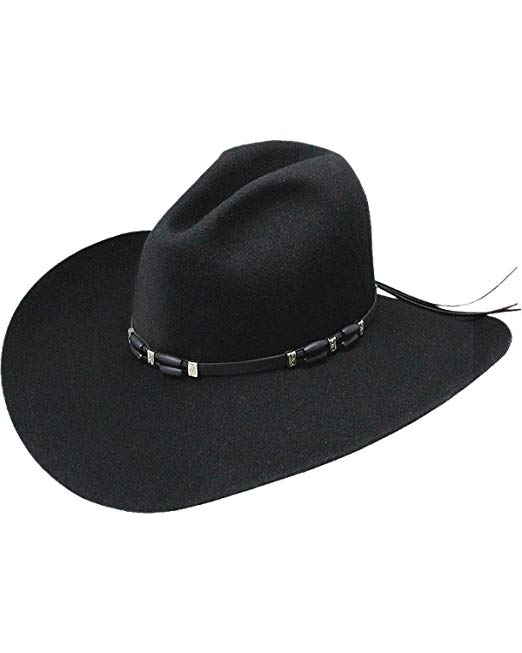 RESISTOL Men's 2X Cisco Felt Cowboy Hat - Rwcsco-694307 Black
