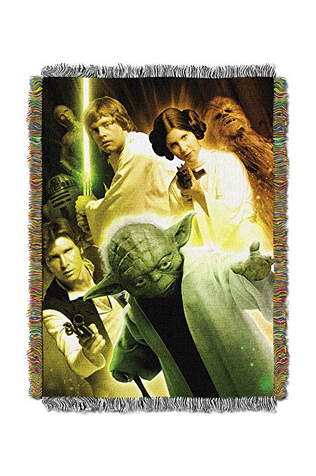 The Northwest Company Lucas' Star Wars "Small Rebel Force" Tapestry Throw, 48 by-60-Inch