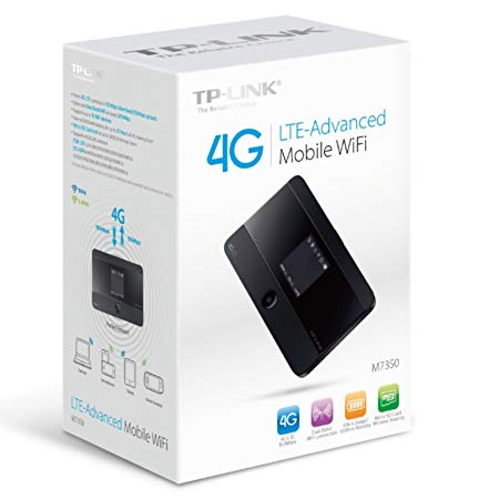 TP-LINK M7350 LTE Advanced Mobile Wi-Fi 150 Mbps