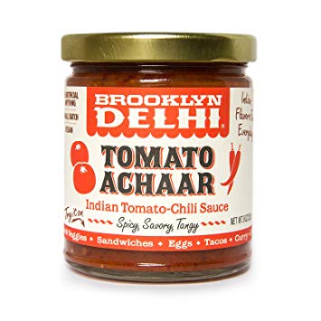 Brooklyn Delhi Tomato Achaar - Indian Chili Sauce, 9 Oz