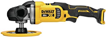 DEWALT DCM849B 20V MAX XR 7 in (180mm) Cordless Variable Speed Rotary Polisher (Tool Only)