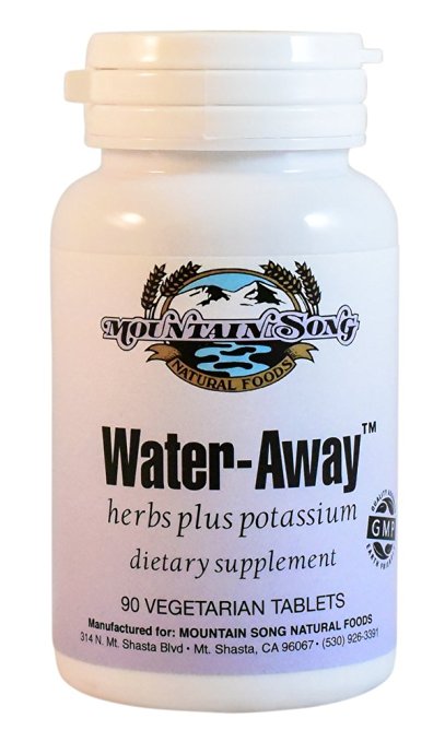 Water Away Herbal Diuretic Water Pills