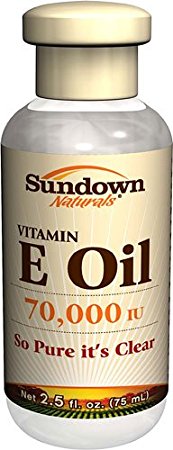 Sundown Naturals Vitamin E Oil -- 70000 IU - 2.5 fl oz - 2pc