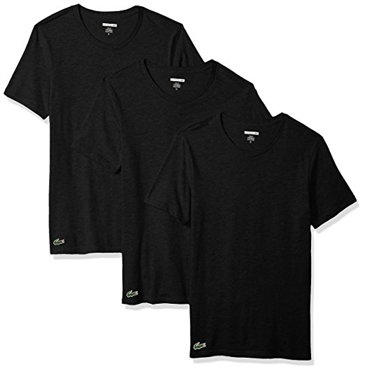 Lacoste Men's 3 Pack Slim Crew Neck Tee