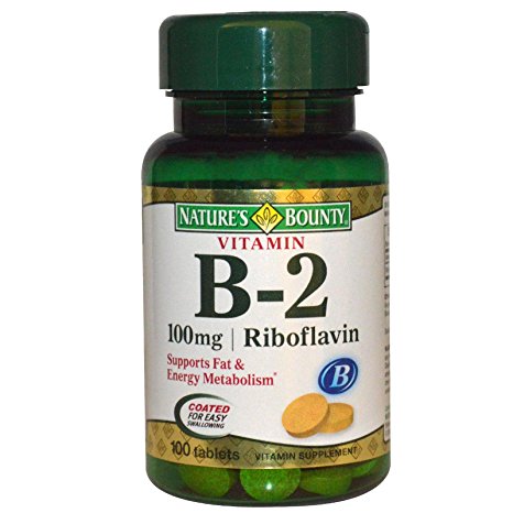 Vitamin B-2 TABS 100 MG NBY Size: 100