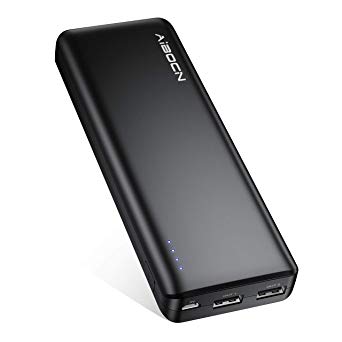 Aibocn Uranus 20000mAh Portable Charger, Perfect Hand Feeling Power Bank, High Capacity Compact External Battery Pack Fast Charging for iPhone, iPad, Samsung Galaxy, Android Phone, Tablet and More