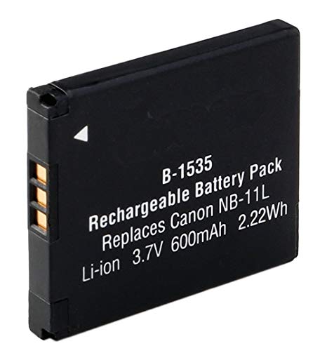 Digital Replacement Camera and Camcorder Battery for Canon NB-11L, IXUS 125HS