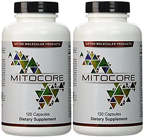Ortho Molecular Products, Mitocore, 120 Capsules (Pack of 2 Bottles)