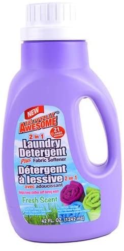 las Totally Awesome 2 in 1 Laundry Detergent and Fabric Softener