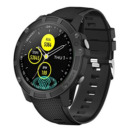 【Latest Model】Antimi Smart Watches,Bluetooth Smart Watch Fitness Tracker Activity Trackers Smartwatch With Pedometer Heart Rate Monitor Blood Oxygen Pressure IP68 Waterproof Sleep For iOS Android