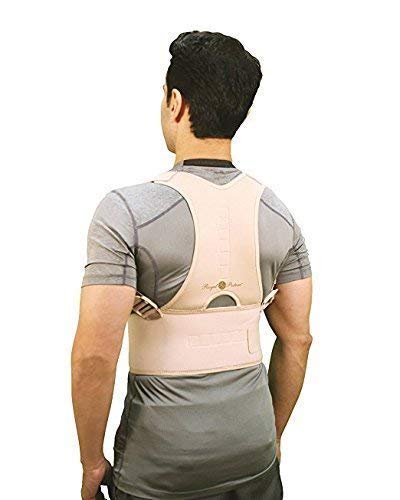 Ardith Unisex Magnetic Back Brace Posture Corrector Therapy Shoulder Belt for Lower and Upper Back Pain Relief, posture corrector for women, posture correction belt, posture corrector belt for men, back support belt for posture, back support belt for back pain