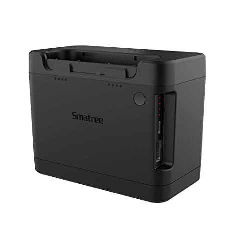 Smatree Portable Charging Station Compatible with DJI Mavic Mini Drone Intelligent Flight Battery (Drone and Batteries are Not Included)