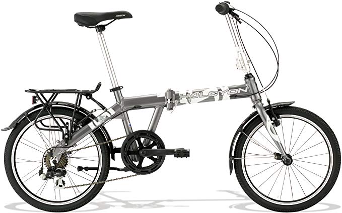 Halcyon Unisex Adult Porto 7 Speed Folding Bike