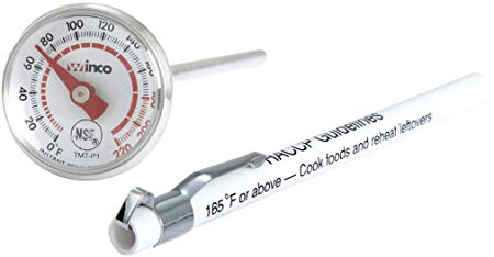 Winco Pocket Test Thermometer with 0 to 220-Degree Fahrenheit Temperature Range
