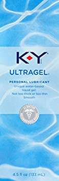 K-Y UltraGel Water Based Personal Lubricant, 4.5 Fluid Ounces