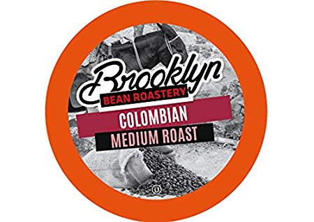 Brooklyn Beans Colombian Coffee Pods, Compatible with 2.0 K-Cup Brewers, 40 Count