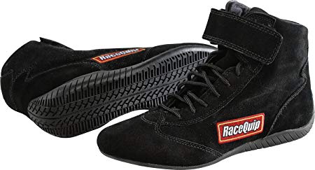 RaceQuip 30300100 Size 10 Black SFI 3.3/5 Race Shoe