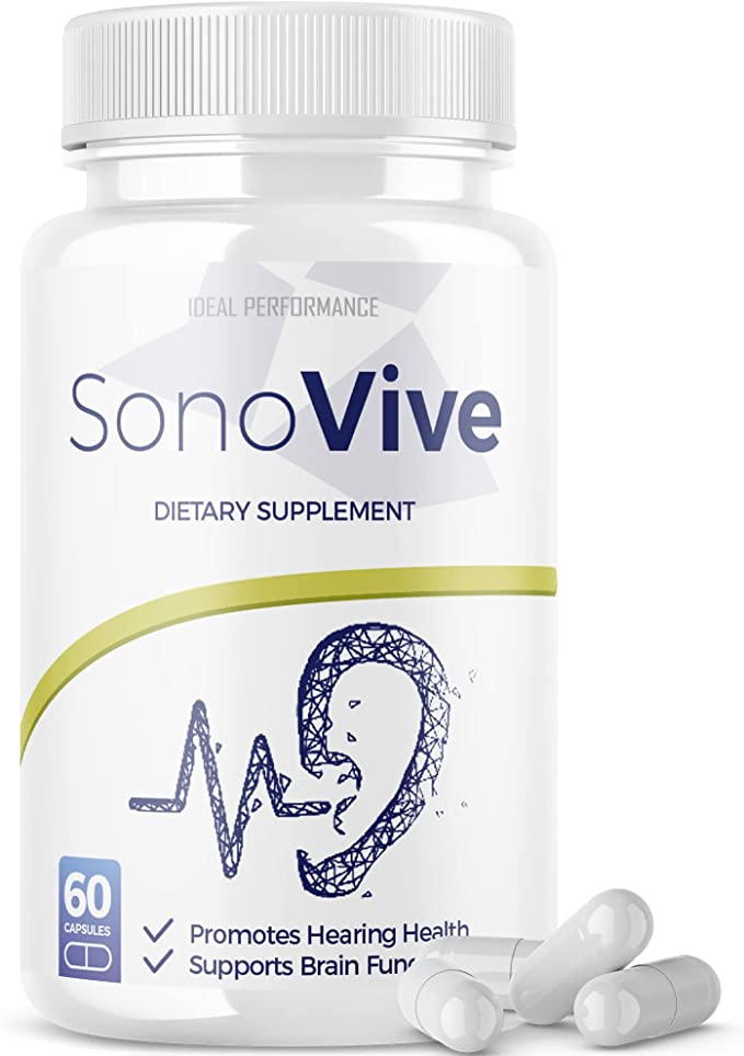 IDEAL PERFORMANCE Sonovive Capsules Hearing Pills Sonovive Hearing Supplement Pills (60 Capsules)