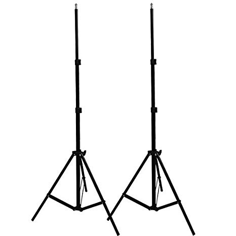 A Pair of 2M 7ft Light Lamp Umbrella Stand Tripod Lighting Kit for HTC Vive VR Youtube Videos Shooting Photographic Softbox Studio