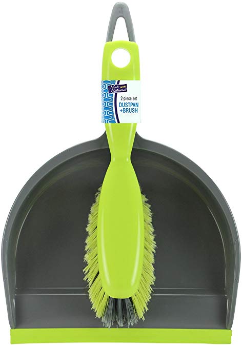 Nicole Home Collection Dustpan and Brush Set - Made In Italy