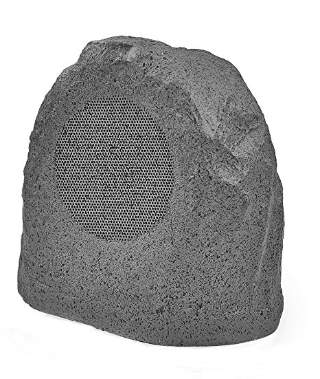 RX540 5.25-Inch 80W 2-Way Outdoor Weather-Resistant Rock Speaker - OSD Audio - (Single, Granite Grey)