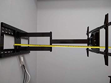 36" Long Extension Smooth Articulating Arm Mount for Samsung LG Sony LED TV 32" to 65"