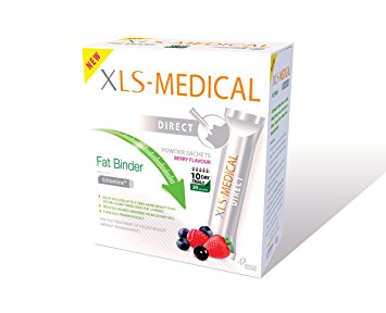 XLS Medical Berry Flavour Fat Binder Direct Weight Loss Aid - 10 Day Trial Pack, 30 Sachets