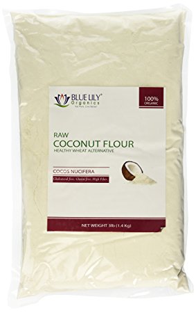 Blue Lily Organics Coconut Flour - 3 lb - Certified Organic
