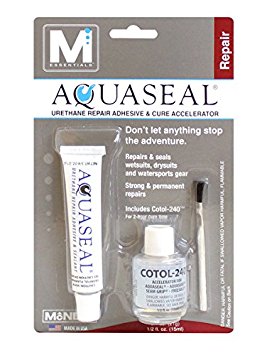 M Essentials Aquaseal Urethane Repair Adhesive and Cotol 240 Cure Accelerator