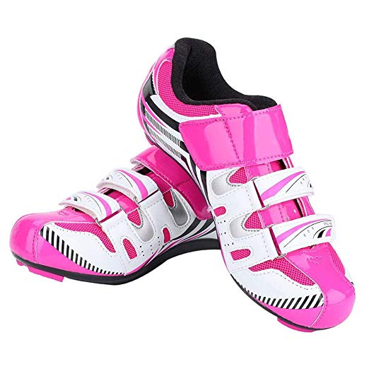 Cycling Shoe,1 Pair Women Cycling Spinning Shoes with Durable Rivets for Indoor Cycling Road Biking