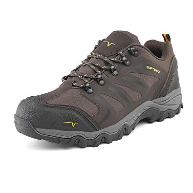 NORTIV 8 Men's Low Top Waterproof Hiking Boots Outdoor Lightweight Shoes Backpacking Trekking Trails