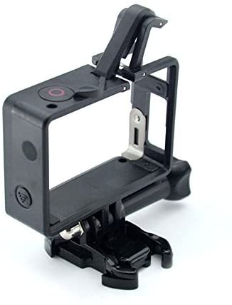 Glorich Frame Mount for GoPro Hero 4, Hero 3 , Hero 3 Plus, Hero 3 Standard Frame / BacPac Frame / 2 in 1 Frame mount (2015 latest version compatible with camera-only or camera mounted with LCD BacPac or 2nd Gen Battery Bacpac)