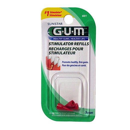 GUM Stimulator Refills [601] 3 Each