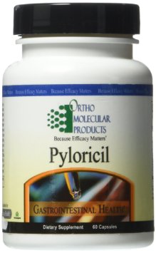 Ortho Molecular Products Pyloricil 60 Capsules Health and Beauty