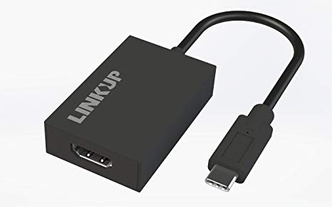 [LINKUP] USB 3.1 Type C to HDMI 2.0 Adapter - 4K UHD 60hz [Thunderbolt 3 Compatible] Dongle Connector Hub   PC, MacBook Pro, Surface Book 2, iMac, Galaxy, Dell XPS, Pixelbook and More