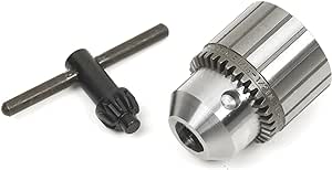 Jacobs Chuck 31052D Professional Duty Chuck, 1/2-20 Mount, 0.5" Maximum Capacity, 1-23/32" Diameter x 3" Closed Length