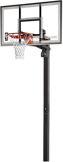 Spalding NBA Aluminum Trim Glass Backboard  In-Ground Basketball System