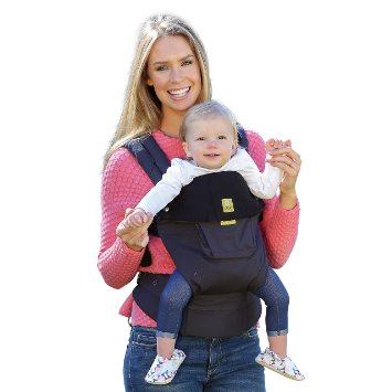 SIX-Position, 360° Ergonomic Baby & Child Carrier by LILLEbaby - The COMPLETE Original (Charcoal/Black)