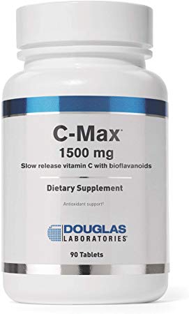 Douglas Laboratories - C-Max 1500 mg. - Time Released Vitamin C to Support Skin, Blood Vessels, Tendons, Joint Cartilage and Bone* - 90 Tablets