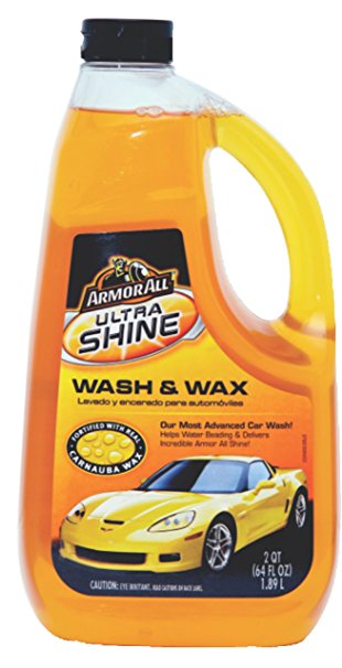 Armor All 10346 Ultra Shine Wash and Wax, 64 Ounce