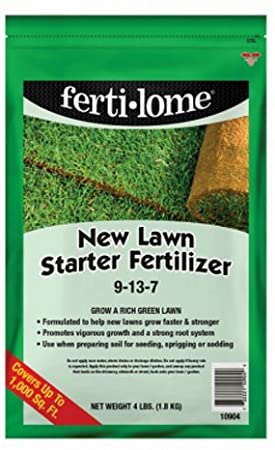 Voluntary Purchasing Group Fertilome 10904 New Lawn Starter Fertilizer, 4-Pound