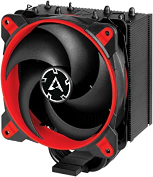 ARCTIC Freezer 34 eSports - Tower CPU Air Cooler with BioniX P-Series Case Fan, 120 mm PWM processor fan for Intel and AMD sockets, for CPUs up to 200 Watt TDP - Red