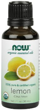 Now Foods Lemon Oil Organic 100% Pure, 1 ounce